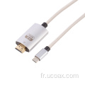 Câble d'extension USB C à HDMI 4K 60Hz